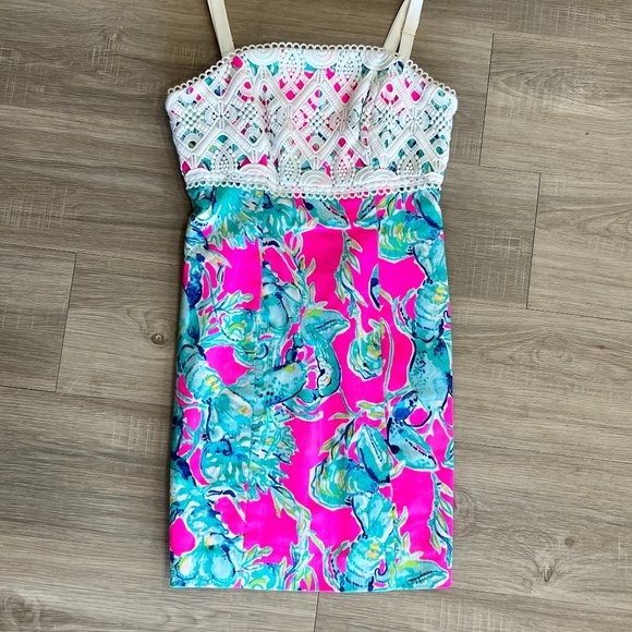 Lilly Pulitzer Dresses & Skirts - Lilly Pulitzer Lobster in Love Brynn Dress